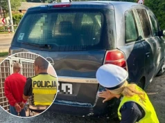 Prowadził na narkotykach i bez prawa jazdy. Z pomocą przyjechał ojciec, który był poszukiwany