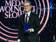 Andrzej Poczobut z Medalem Wolności Słowa