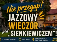 Jazzowy wieczór pod „Sienkiewiczem”!