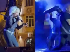 Małgorzata Ostrowska miała wypadek na koncercie. "Odrzut mnie wywrócił"