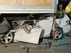 Tragiczny wypadek na trasie Wyszków-Pułtusk. Nie żyje 20-letni kierowca Skody
