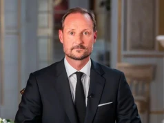 Pierwsze orędzie do narodu nowego króla Norwegii. Zwrócił się do mamy