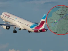 Lecieli na Majorkę, zawrócili nad Paryżem. Pilot nadał kod 7700