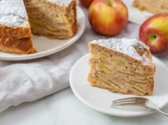 Niewidzialne ciasto, które zawsze wychodzi. Tyle jabłek, że masy prawie nie widać