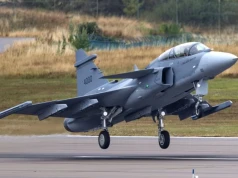 Saab JAS-39F Gripen oblatany