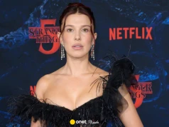 Millie Bobby Brown olśniła na kolacji. Pod suknią nie miała biustonosza