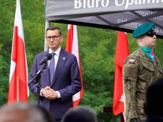 Pogrzeb ofiar rzezi wołyńskiej. Morawiecki: Wierzyłem, że doczekają się godnego pochówku