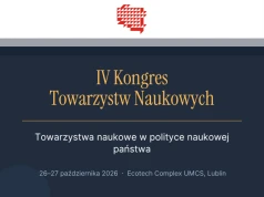 Pod patronatem FA: IV Kongres Towarzystw Naukowych