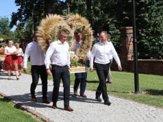 Święto plonów i wyjątkowy jubileusz w Gorzkowicach. Tak mieszkańcy dziękowali za tegoroczne zbiory