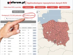 Pół miliona pobrań danych z rcn.geoforum.pl