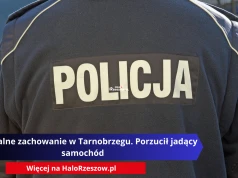 Absurdalne zachowanie w Tarnobrzegu. Porzucił jadący samochód