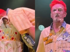 Fani Wiśniewskiego oburzeni tym, co zrobił na scenie. "Nieposzanowanie jedzenia i ciężkiej pracy"