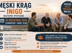 Męski Krąg INIGO – kolejne spotkanie już 10 września.
