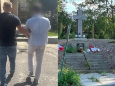 Zrywał polskie flagi i naklejał "Oberschlesien" na pomnik. Kryminalni dopadli 25-latka