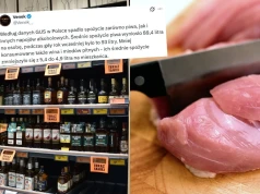 GUS: Polacy piją mniej alkoholu, za to jedzą coraz więcej mięsa