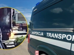 Ogień, promile i niesprawne hamulce. Burzliwa końcówka wakacji dla inspektorów ITD