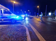 Nie ustąpił pierwszeństwa motocykliście. Kierowca jednośladu ranny po wypadku w Lublinie