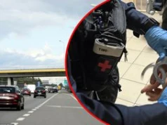 Karambol na A2. Ukrainiec omijał korek pod prąd, czeka go deportacja