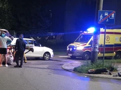 Wypadek hulajnogi w Kościerzynie. Prowadził pijany nastolatek