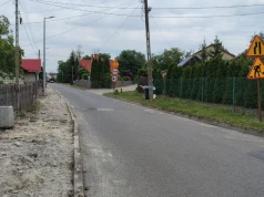 Trwają prace na ul. Opalińskiego w Leżajsku. Droga przechodzi przebudowę