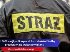 Ponad 5000 akcji podkarpackich strażaków! Służby przedstawiają wakacyjny bilans