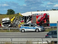 Tragedia na A1. Kierowca ciężarówki nawet nie hamował?