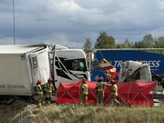 Cztery osoby zginęły w wypadku na A1, a cztery są w stanie ciężkim
