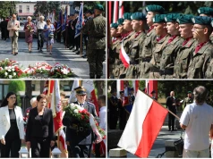Hymn narodowy, złożone znicze i kwiaty. Ofiary II wojny światowej upamiętnione w Nowym Sączu