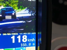 118 km/godz. w obszarze zabudowanym. Natychmiastowe konsekwencje