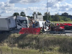 Nieoficjalne doniesienia mediów po wypadku na A1. "Nie ma śladów hamowania"