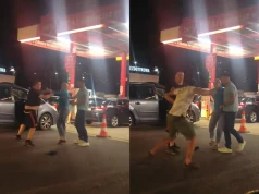 Stonoga twierdzi, że w bójce na stacji paliw w Wałbrzychu brali udział policjanci. Komenda zabiera głos