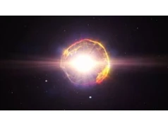 Webb uchwycił odległą supernową SN 2023aeaf z młodego kosmosu