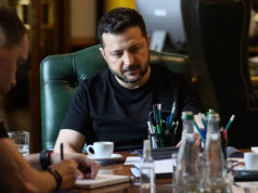 Zełenski z apelem do dyplomatów. "Dni spokoju dobiegły końca"