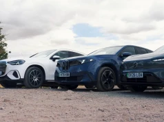 TEST: Mercedes GLC kontra BMW iX3 kontra Volvo EX60. I Tesla Model Y na przyczepkę – realny zasięg samochodów
