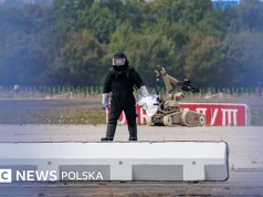 Niemcy oskarżają Rosję o incydent z dronem na lotnisku w Lipsku