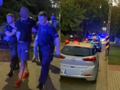 Uciekał z nożem przed policjantami, znajoma wynosiła sejf z narkotykami i nabojami. Areszt dla 39-latka z Zielonki