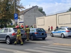 Siedlce: zderzenie na skrzyżowaniu ulic: Świętojańska - Armii Krajowej