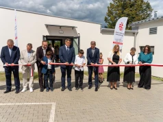 Otwarcie nowej sali gimnastycznej w Barwałdzie Średnim