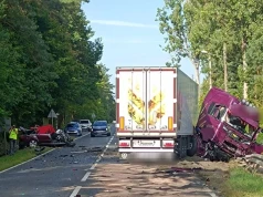Tragedia na drodze w Stykowie. Nie żyje 23 – letni kierowca