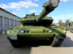 Pierwszy zmodernizowany czołg Strv 123A już w Szwecji