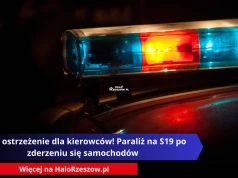 Pilne ostrzeżenie dla kierowców! Paraliż na S19 po zderzeniu się samochodów