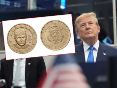 Dolar z twarzą Trumpa! Ogromne kolejki po monetę