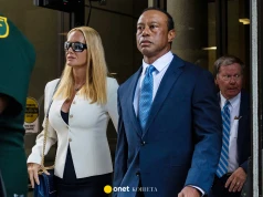 Tiger Woods stanął przed sądem. Była synowa Trumpa nie odstępowała go na krok