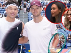 Dziewczyna Huberta Hurkacza pojawiła się na meczu US Open. Show skradła partnerka jego rywala