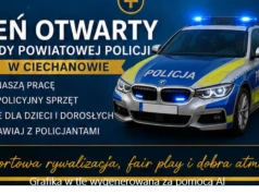 Piłkarskie emocje i dzień otwarty. Policja zaprasza na stadion w Ciechanowie