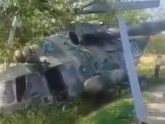 Rosyjski śmigłowiec wpadł do rowu. Nie przez Ukraińców