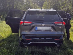 Skradziona w Czechach Toyota odnaleziona w powiecie wołomińskim – 30-latek z zarzutami