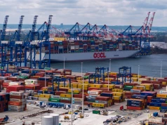 Gigant w Baltic Hub w Gdańsku. Największy taki kontenerowiec świata