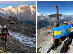 Dawid Dubniak zdobył Lagginhorn. Flaga Ciechanowca na wysokości 4010 metrów!