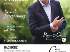 Włoski pianista wystąpi z recitalem w raciborskiej szkole muzycznej